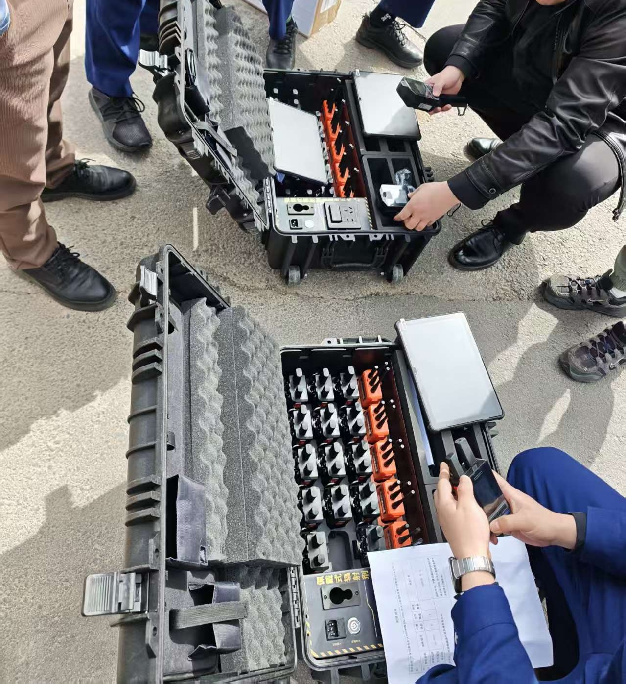 某消防救援总队佩戴式辐射剂量监测系统验收